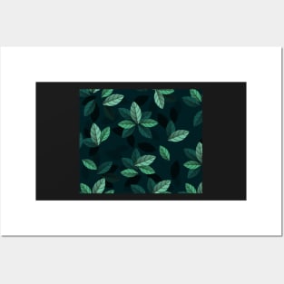 Green Leaves Of Nature Posters and Art